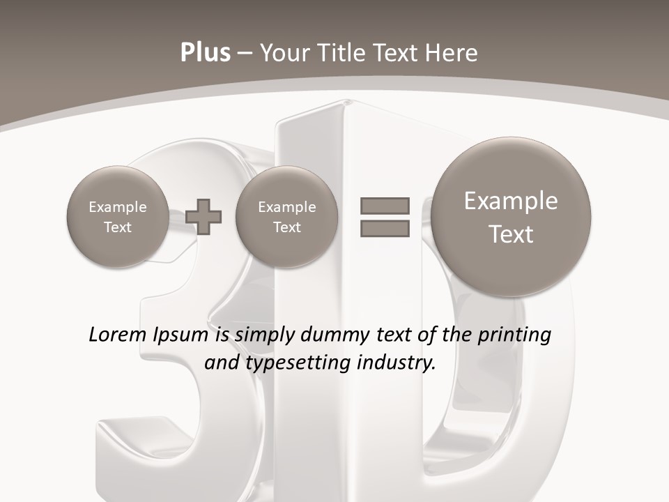 Font Word Theater PowerPoint Template