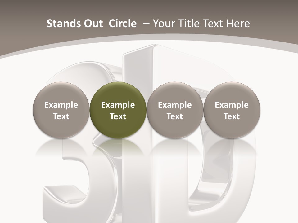 Font Word Theater PowerPoint Template