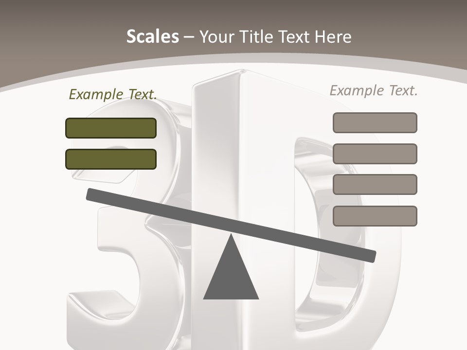 Font Word Theater PowerPoint Template