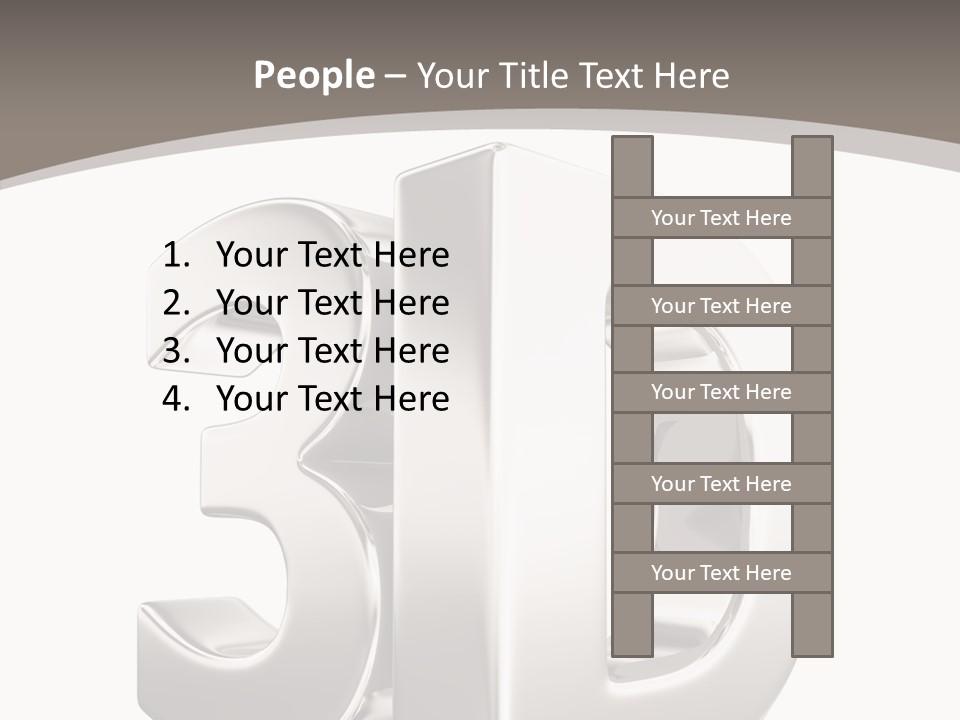 Font Word Theater PowerPoint Template