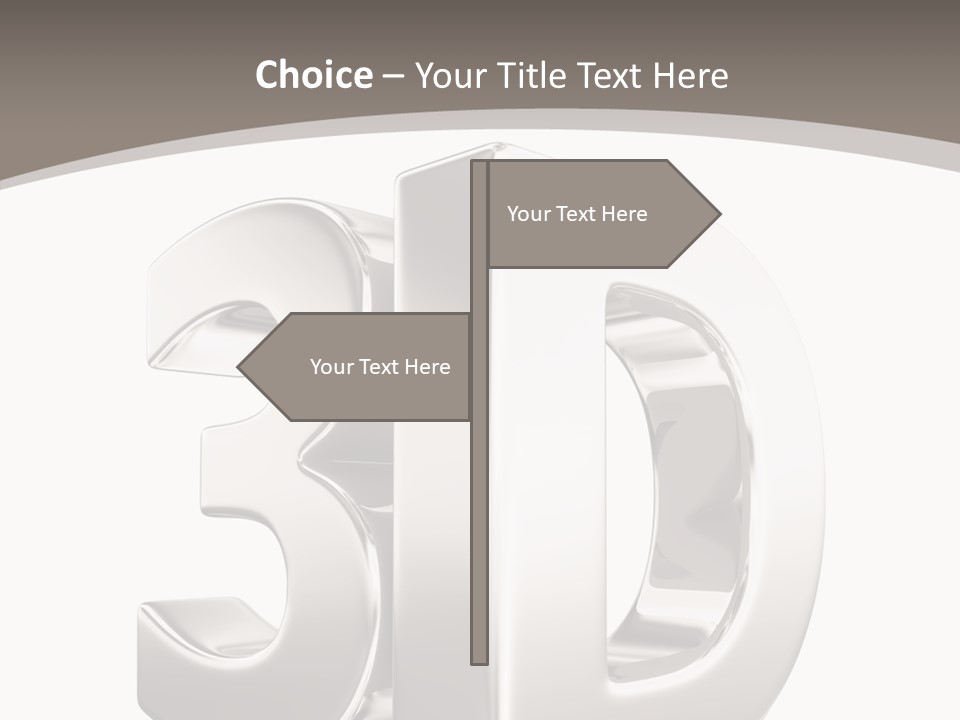 Font Word Theater PowerPoint Template