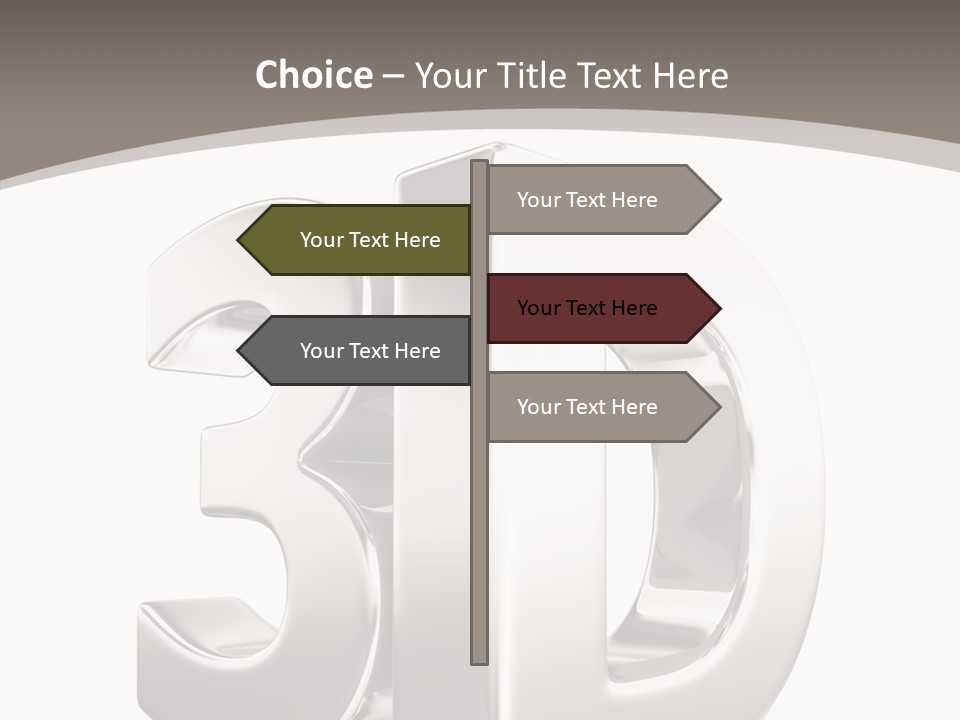Font Word Theater PowerPoint Template