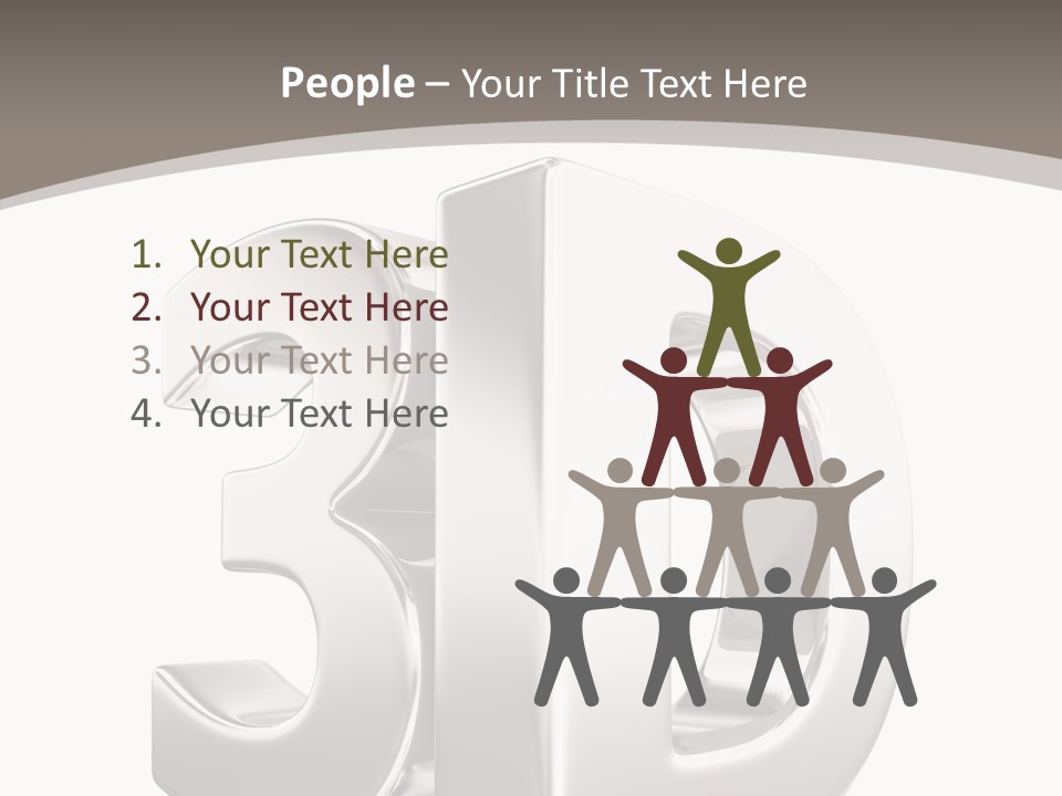 Font Word Theater PowerPoint Template