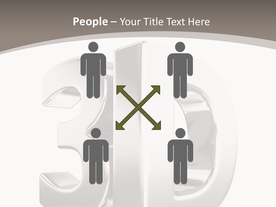 Font Word Theater PowerPoint Template