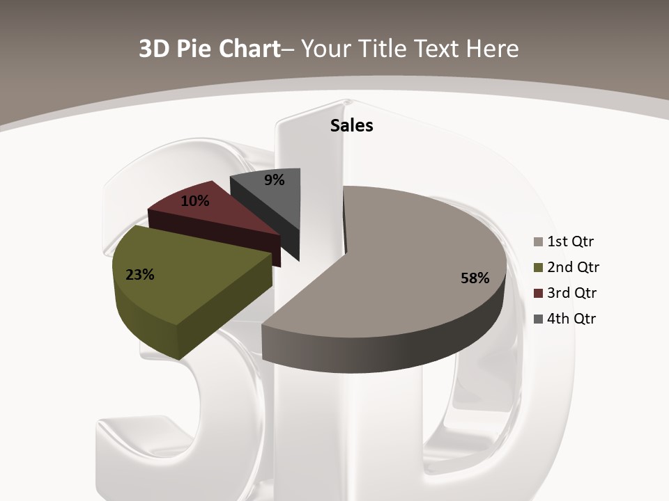 Font Word Theater PowerPoint Template