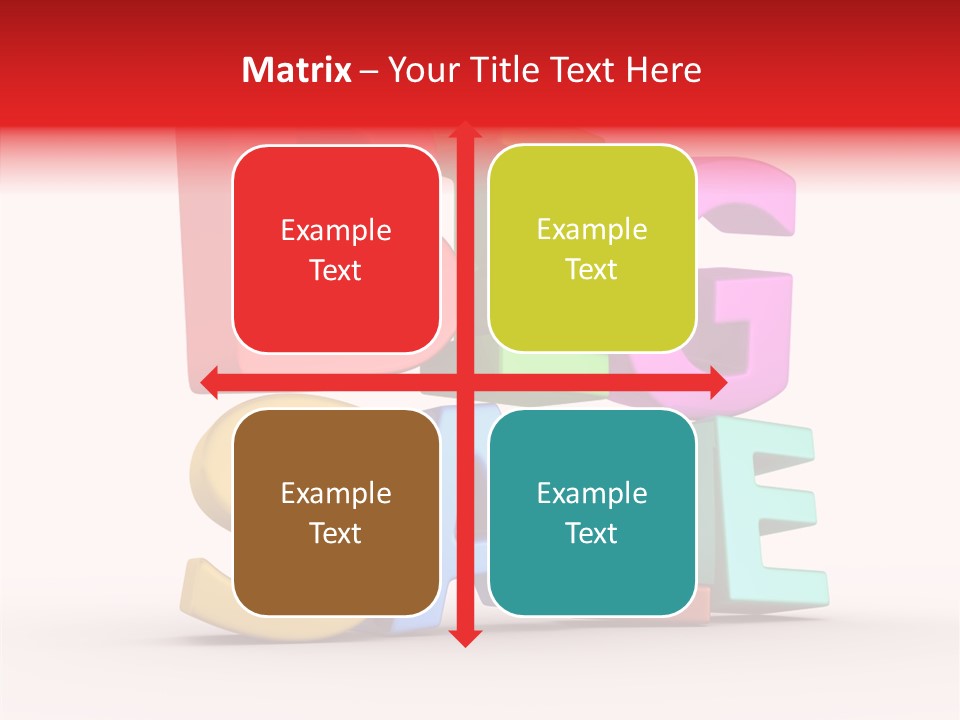 Ea On Green Tore PowerPoint Template