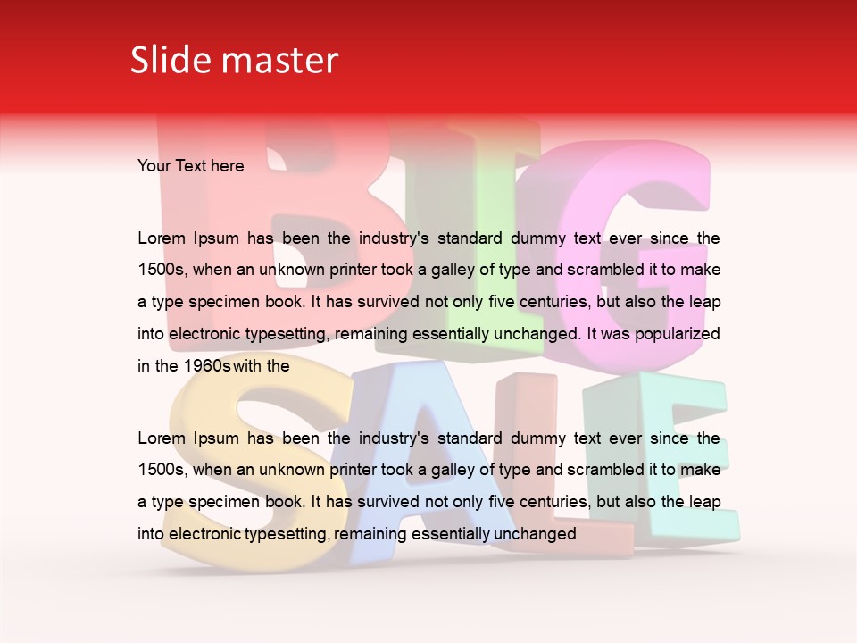 Ea On Green Tore PowerPoint Template