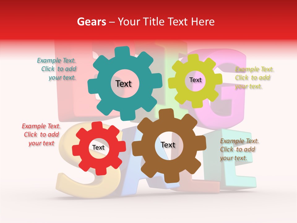 Ea On Green Tore PowerPoint Template