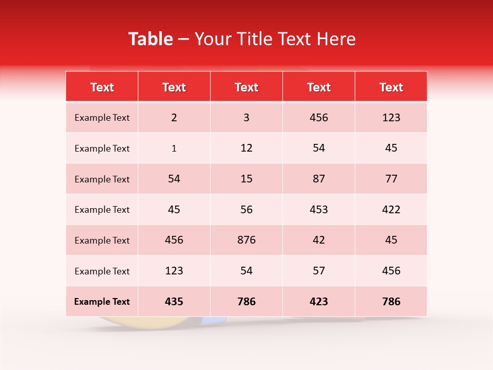 Ea On Green Tore PowerPoint Template