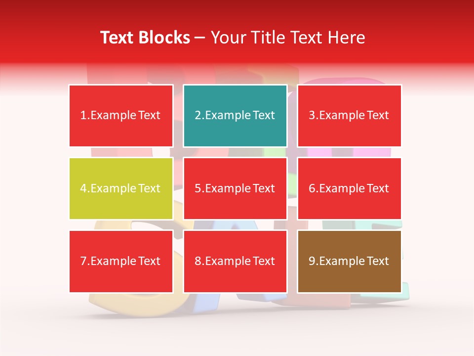 Ea On Green Tore PowerPoint Template