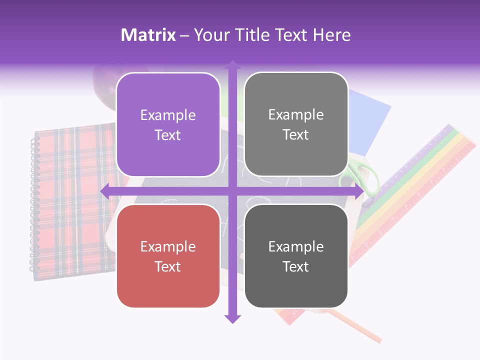 Studying Green Rainbow PowerPoint Template