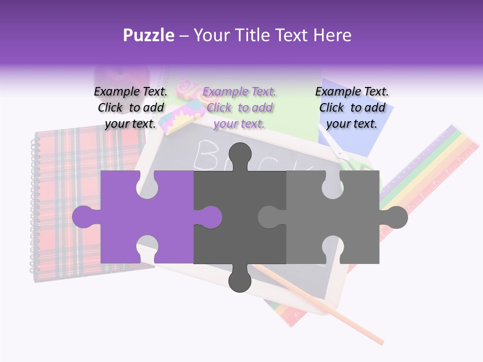 Studying Green Rainbow PowerPoint Template