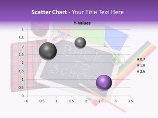 Studying Green Rainbow PowerPoint Template