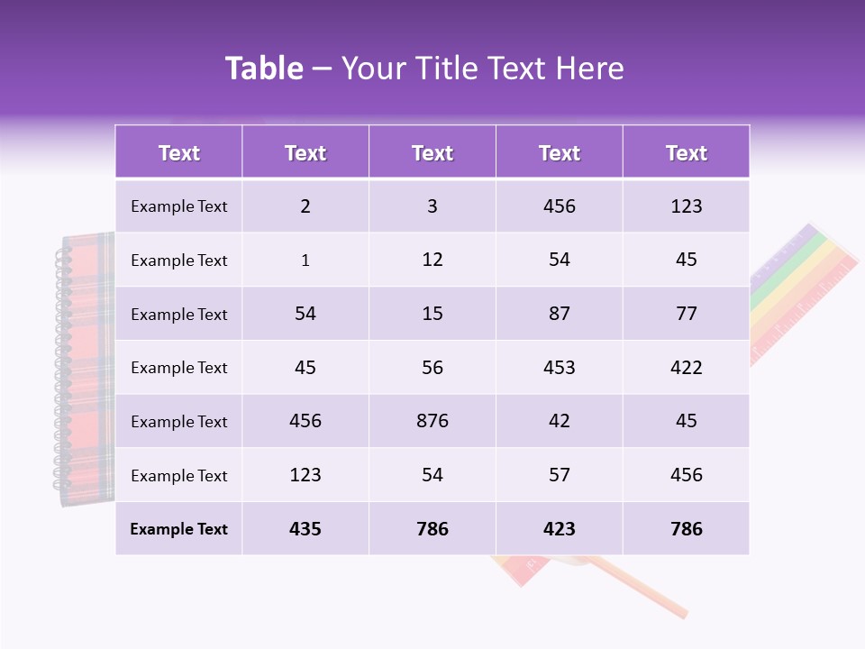 Studying Green Rainbow PowerPoint Template