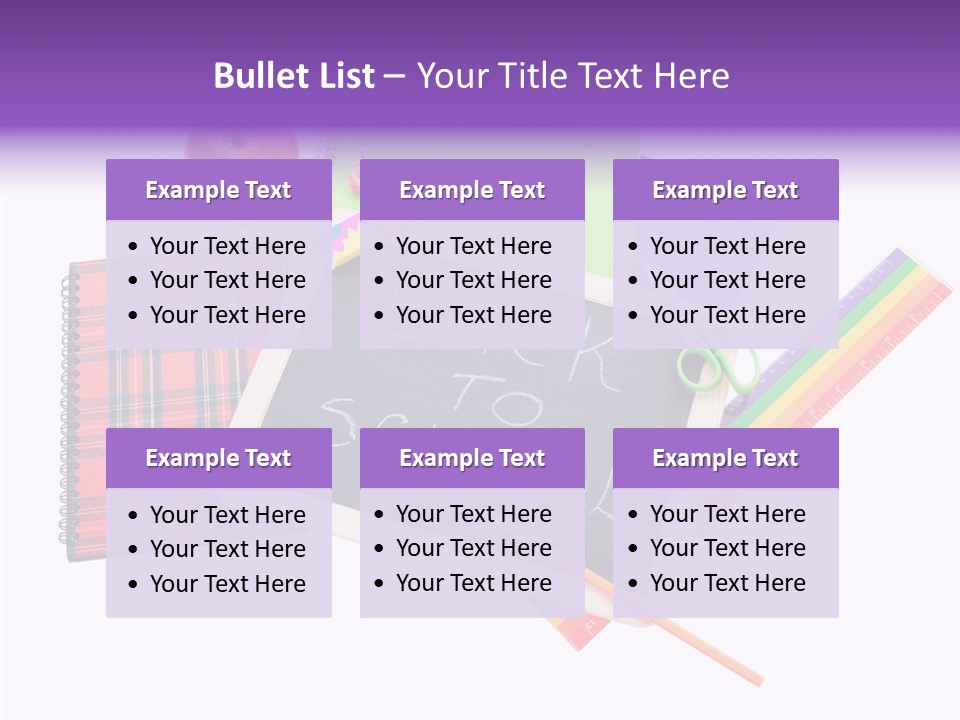 Studying Green Rainbow PowerPoint Template