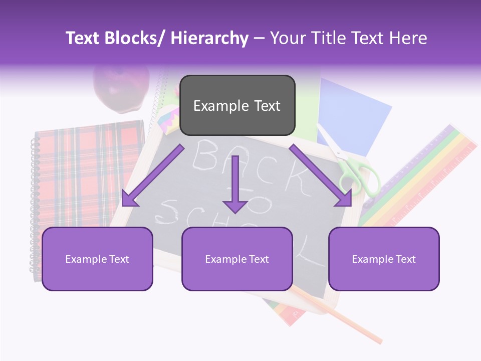 Studying Green Rainbow PowerPoint Template