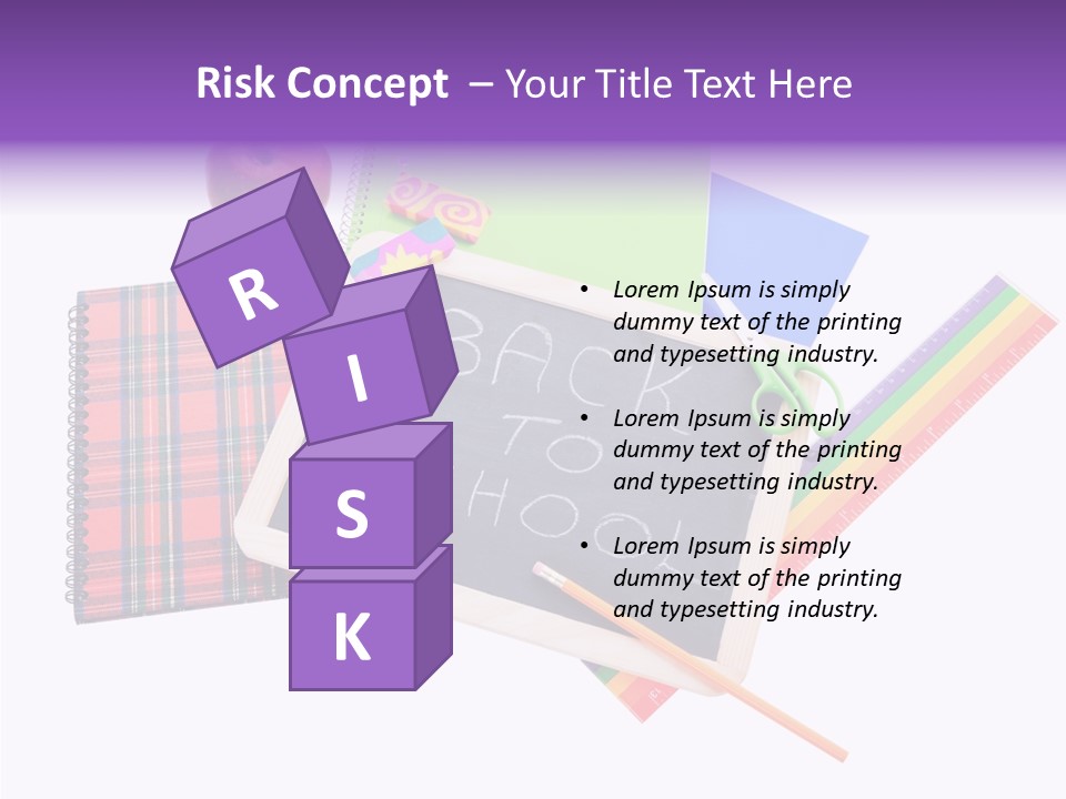 Studying Green Rainbow PowerPoint Template