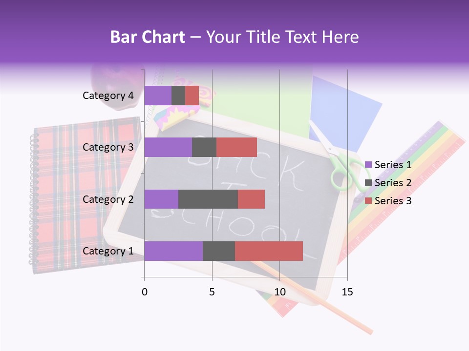 Studying Green Rainbow PowerPoint Template