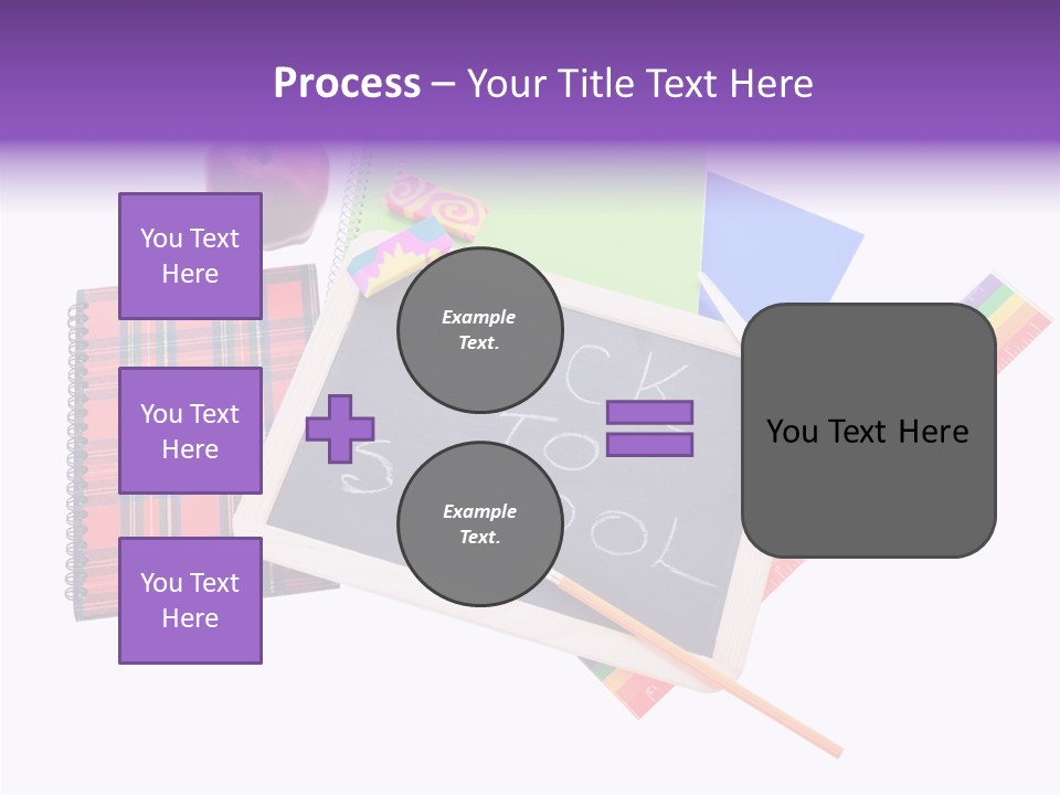 Studying Green Rainbow PowerPoint Template