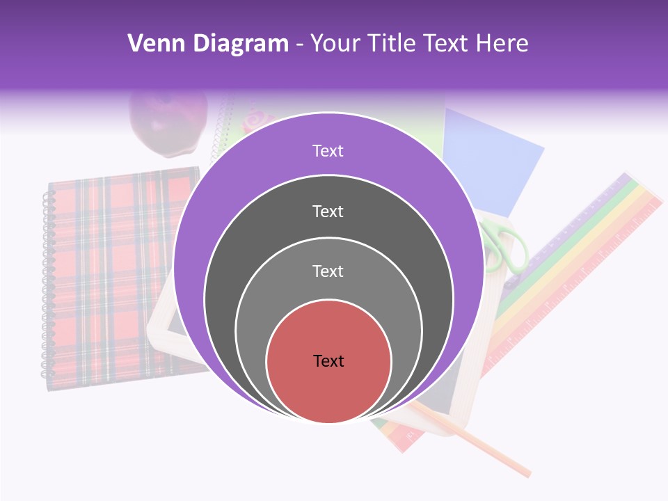 Studying Green Rainbow PowerPoint Template
