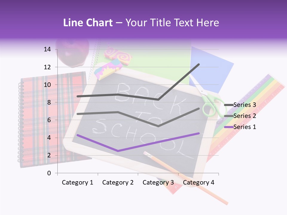 Studying Green Rainbow PowerPoint Template