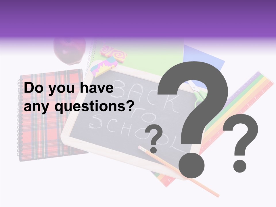 Studying Green Rainbow PowerPoint Template