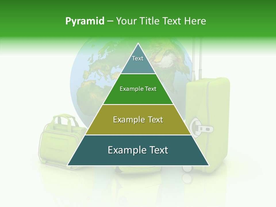 Green Background Escape PowerPoint Template