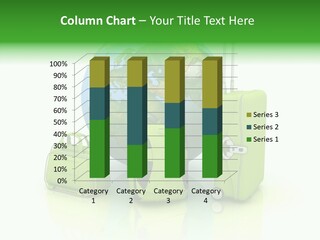 Green Background Escape PowerPoint Template