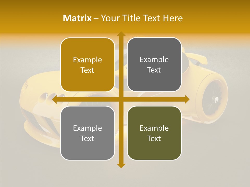 Cool Automotive Turbo PowerPoint Template