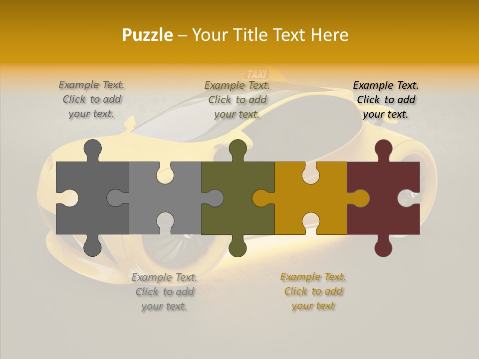 Cool Automotive Turbo PowerPoint Template