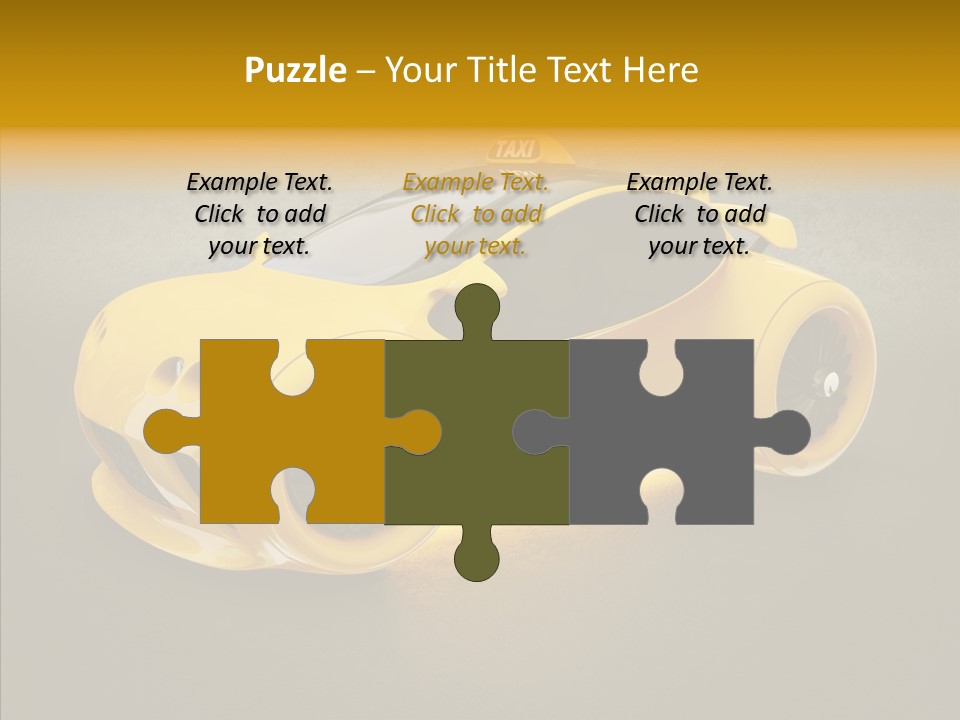 Cool Automotive Turbo PowerPoint Template