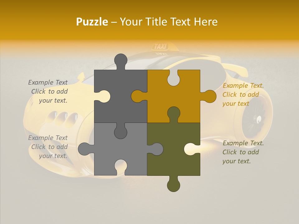 Cool Automotive Turbo PowerPoint Template