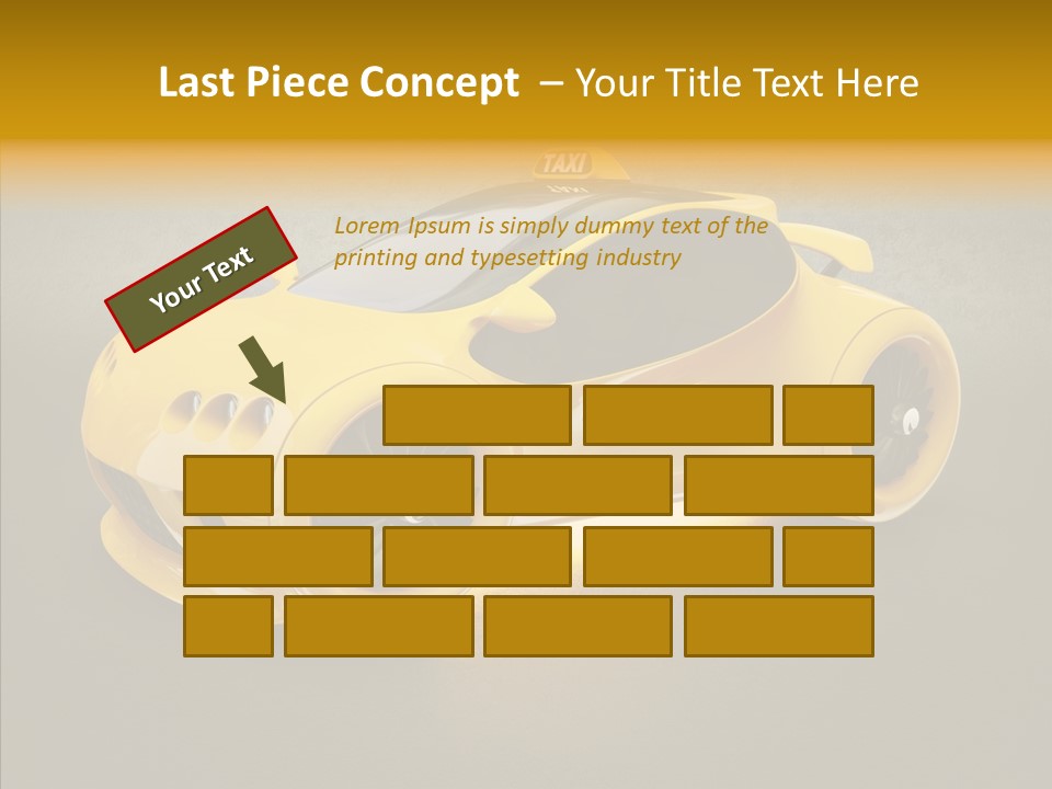 Cool Automotive Turbo PowerPoint Template