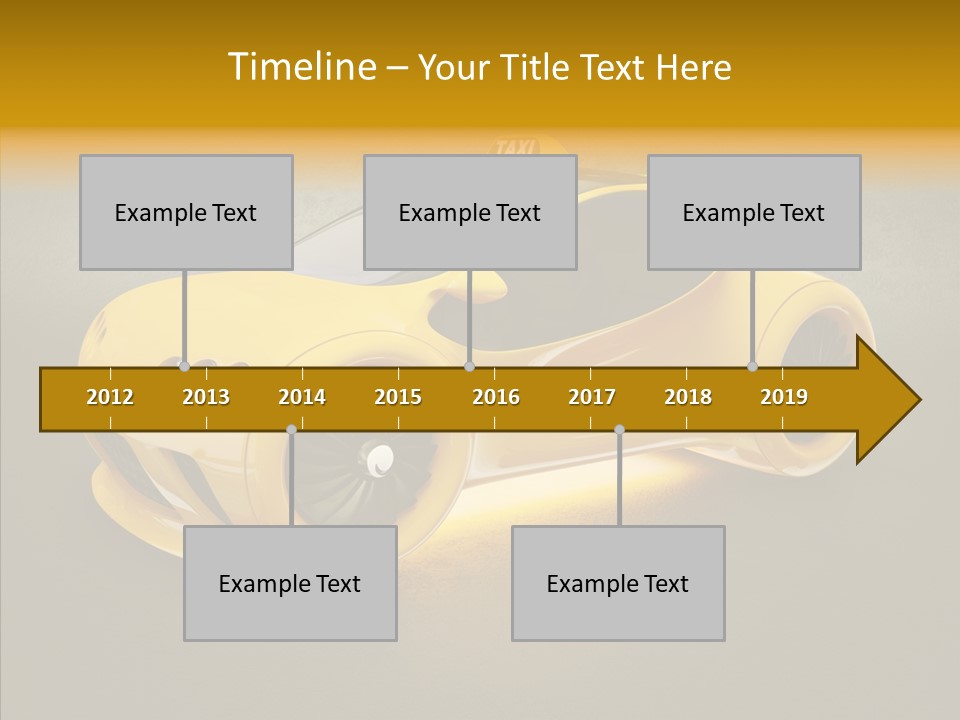 Cool Automotive Turbo PowerPoint Template