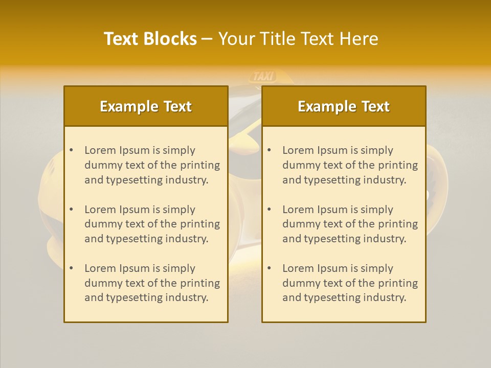 Cool Automotive Turbo PowerPoint Template