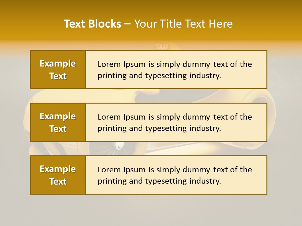 Cool Automotive Turbo PowerPoint Template