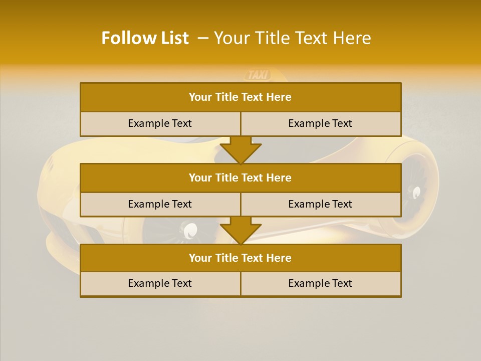 Cool Automotive Turbo PowerPoint Template