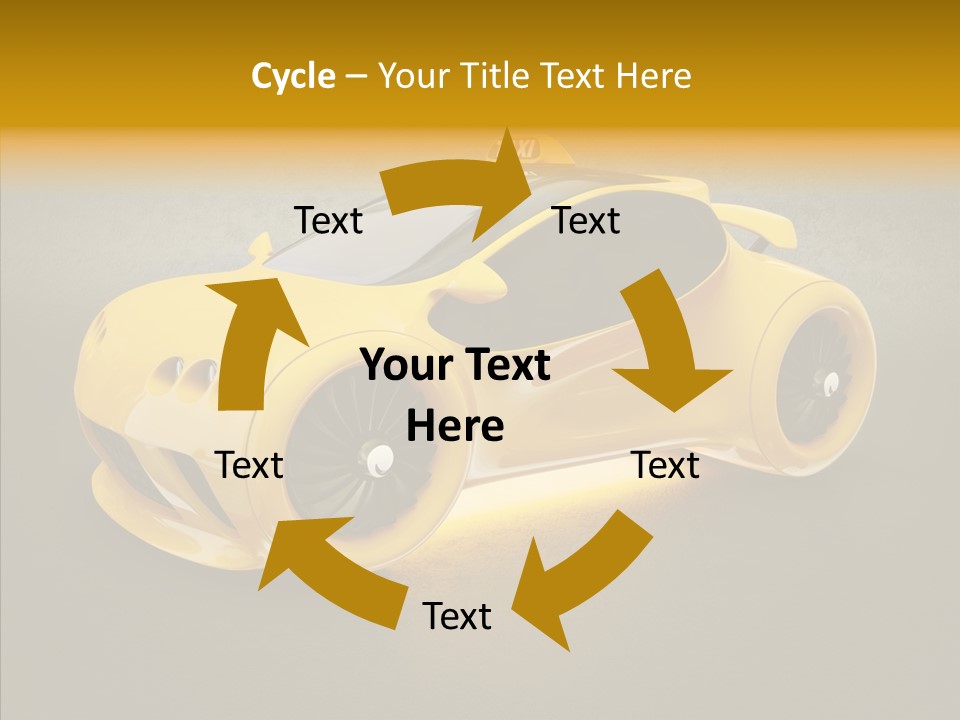 Cool Automotive Turbo PowerPoint Template