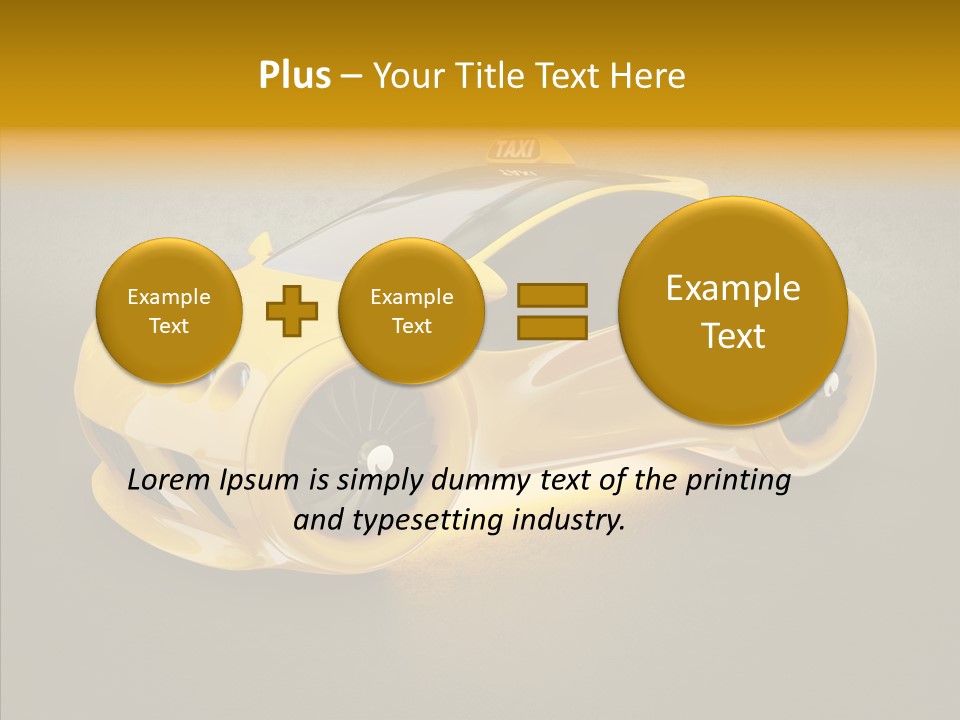 Cool Automotive Turbo PowerPoint Template