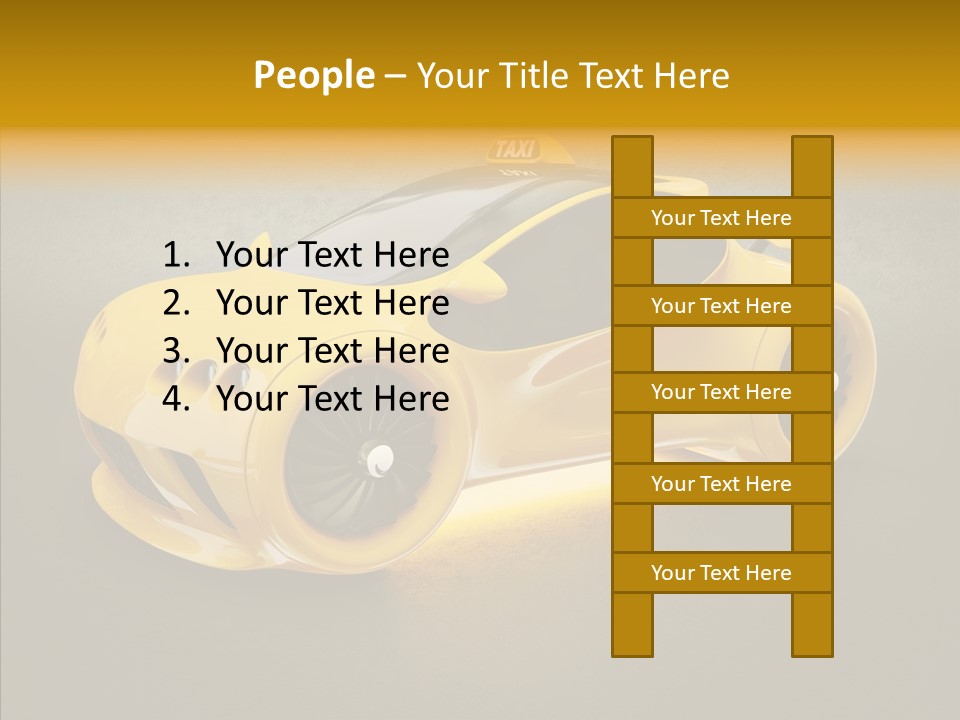 Cool Automotive Turbo PowerPoint Template