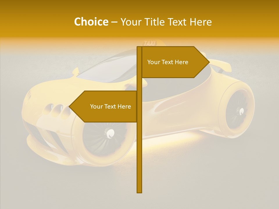 Cool Automotive Turbo PowerPoint Template