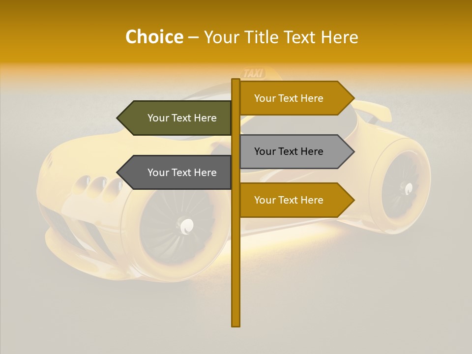 Cool Automotive Turbo PowerPoint Template