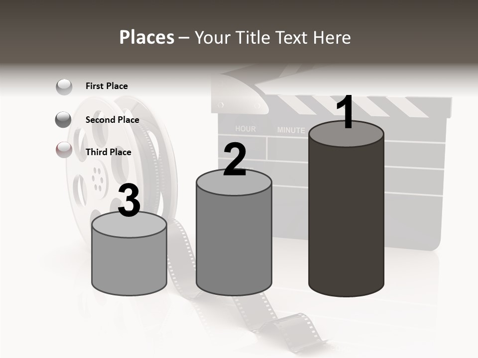 Video Cinema I Olated PowerPoint Template