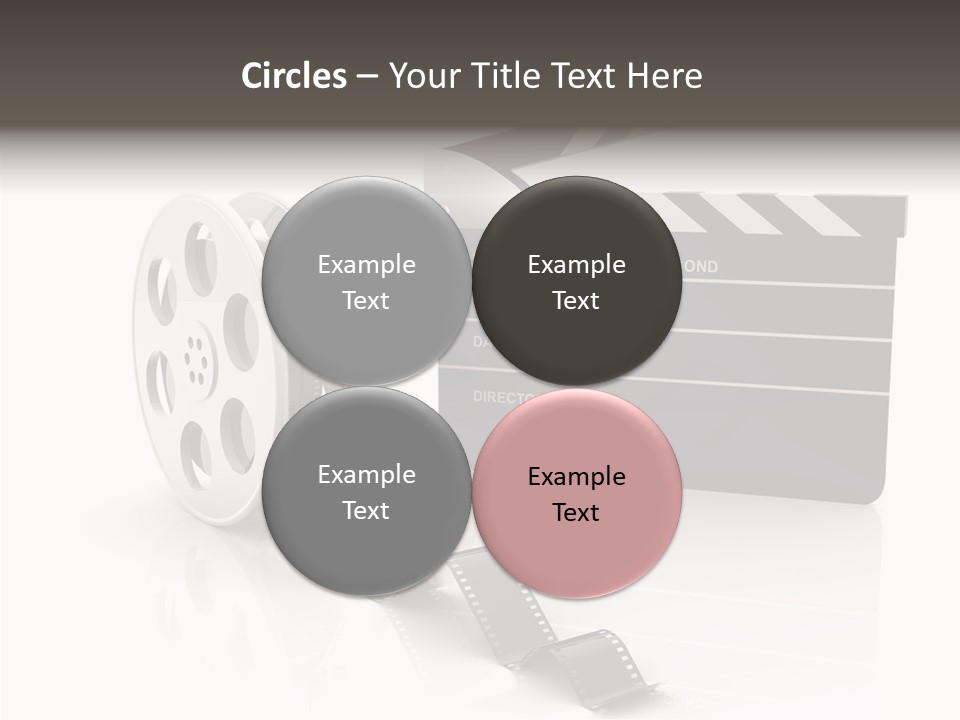 Video Cinema I Olated PowerPoint Template