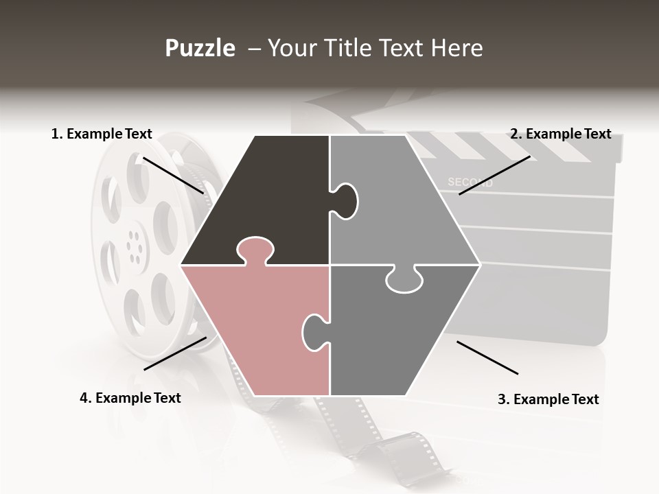 Video Cinema I Olated PowerPoint Template
