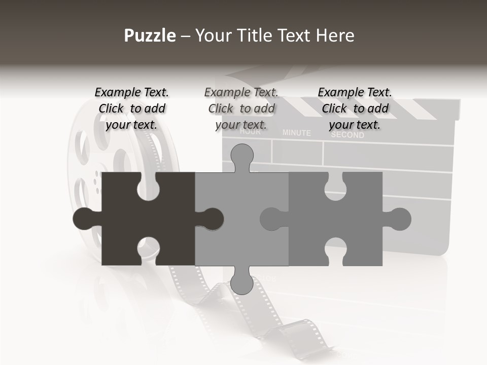 Video Cinema I Olated PowerPoint Template