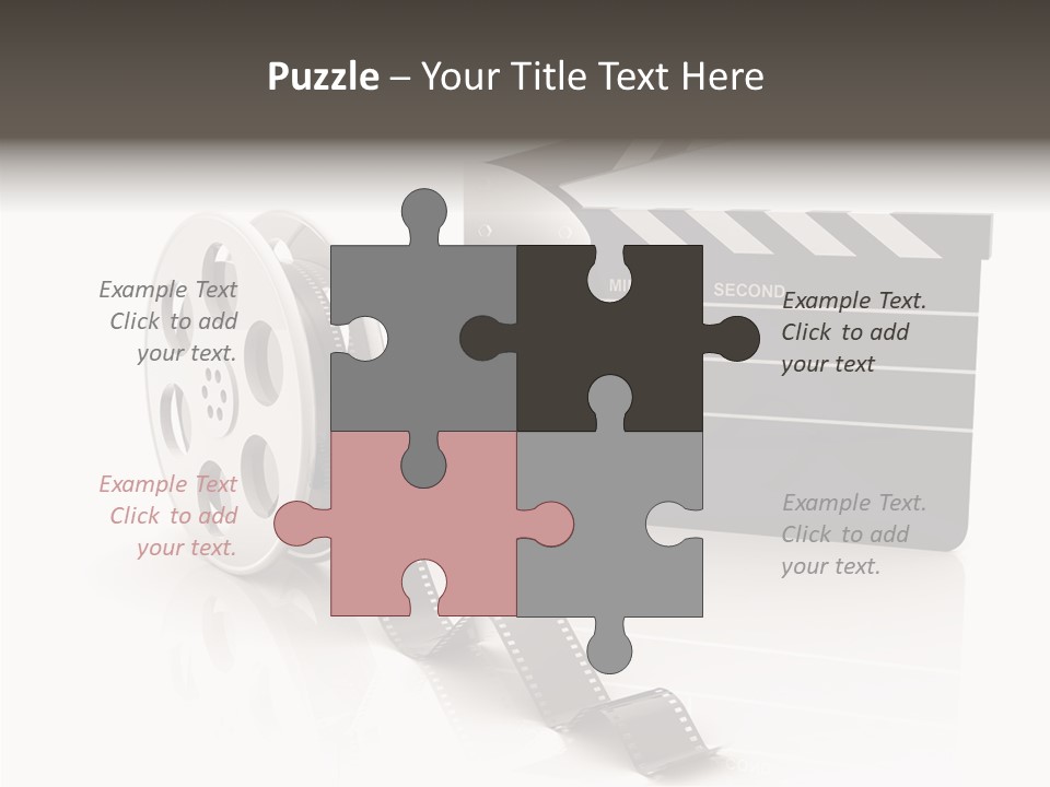 Video Cinema I Olated PowerPoint Template