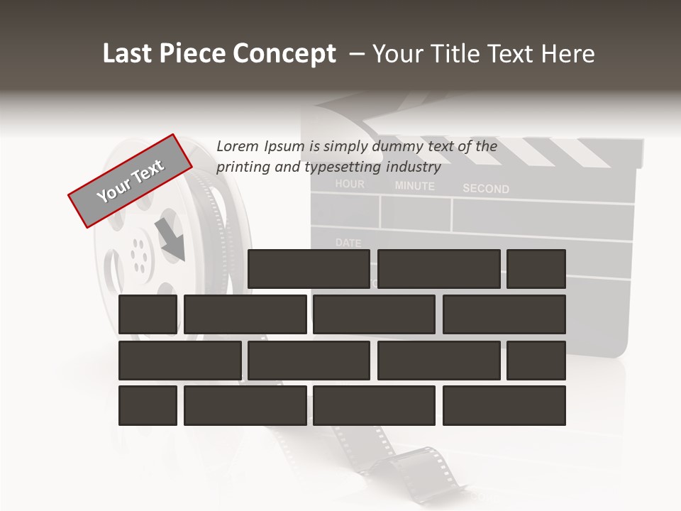 Video Cinema I Olated PowerPoint Template