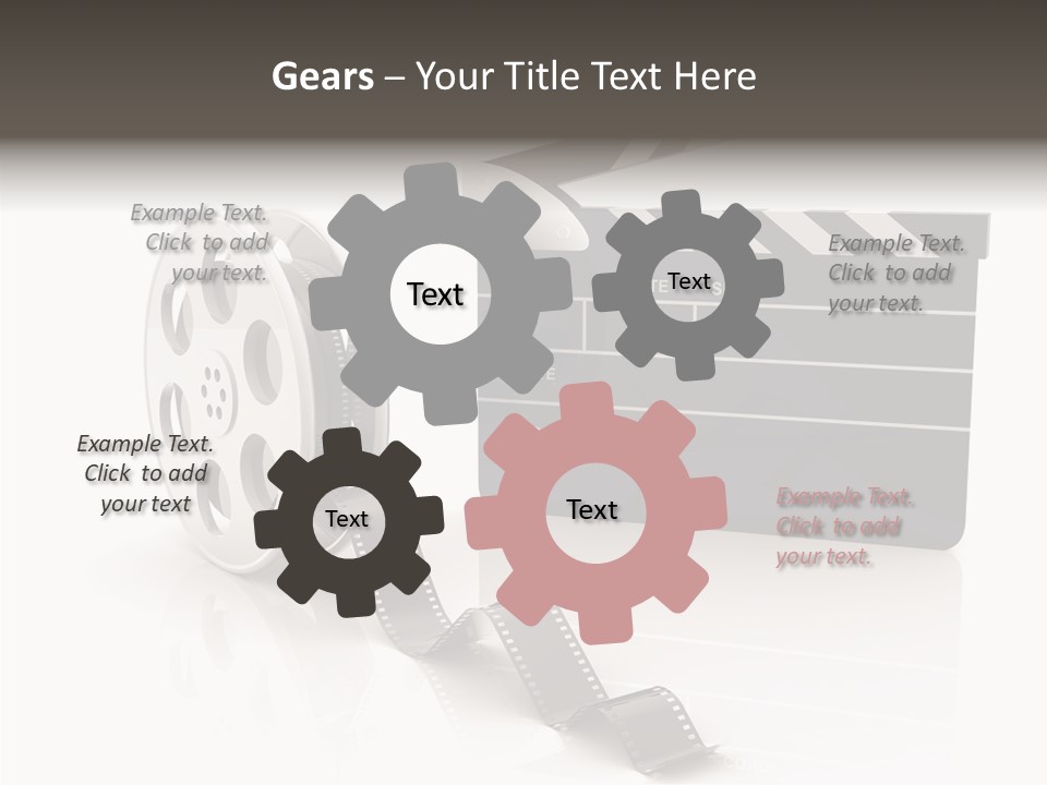 Video Cinema I Olated PowerPoint Template