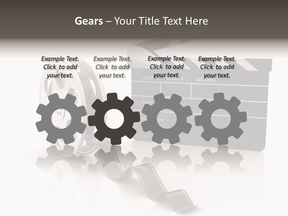 Video Cinema I Olated PowerPoint Template